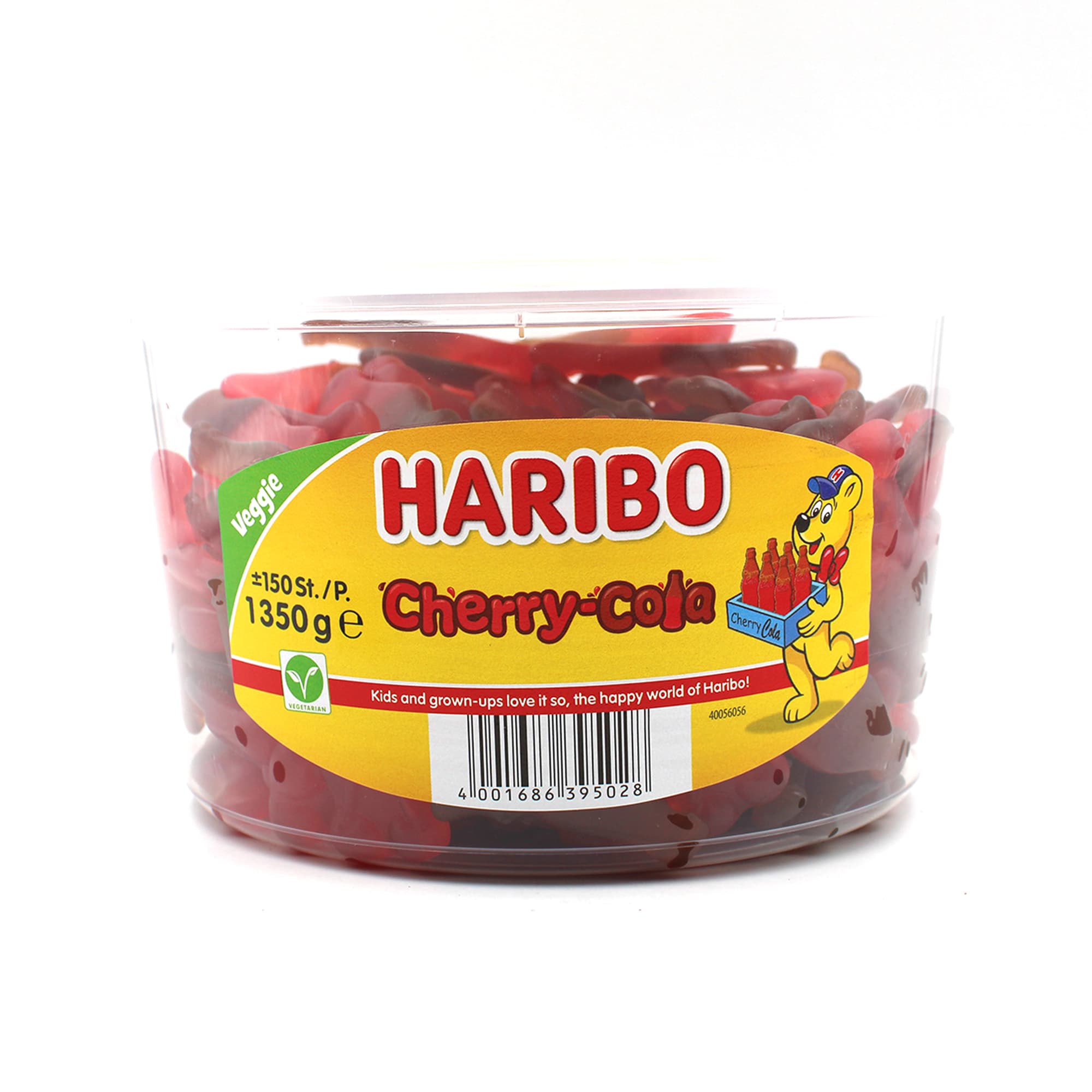 Haribo Kirsch-Cola Veggie 150 Stück
