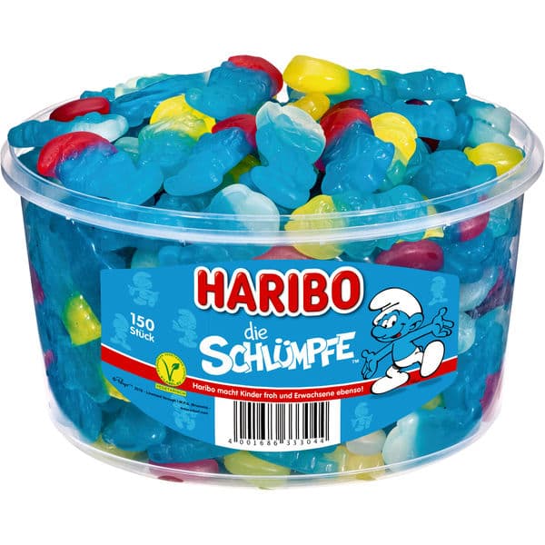 Haribo Die Schlümpfe Veggie 150 Stück
