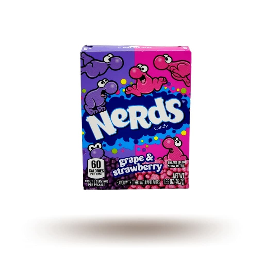 Nerds Grape & Strawberry Candy 46,7g – US Kultsüßigkeit