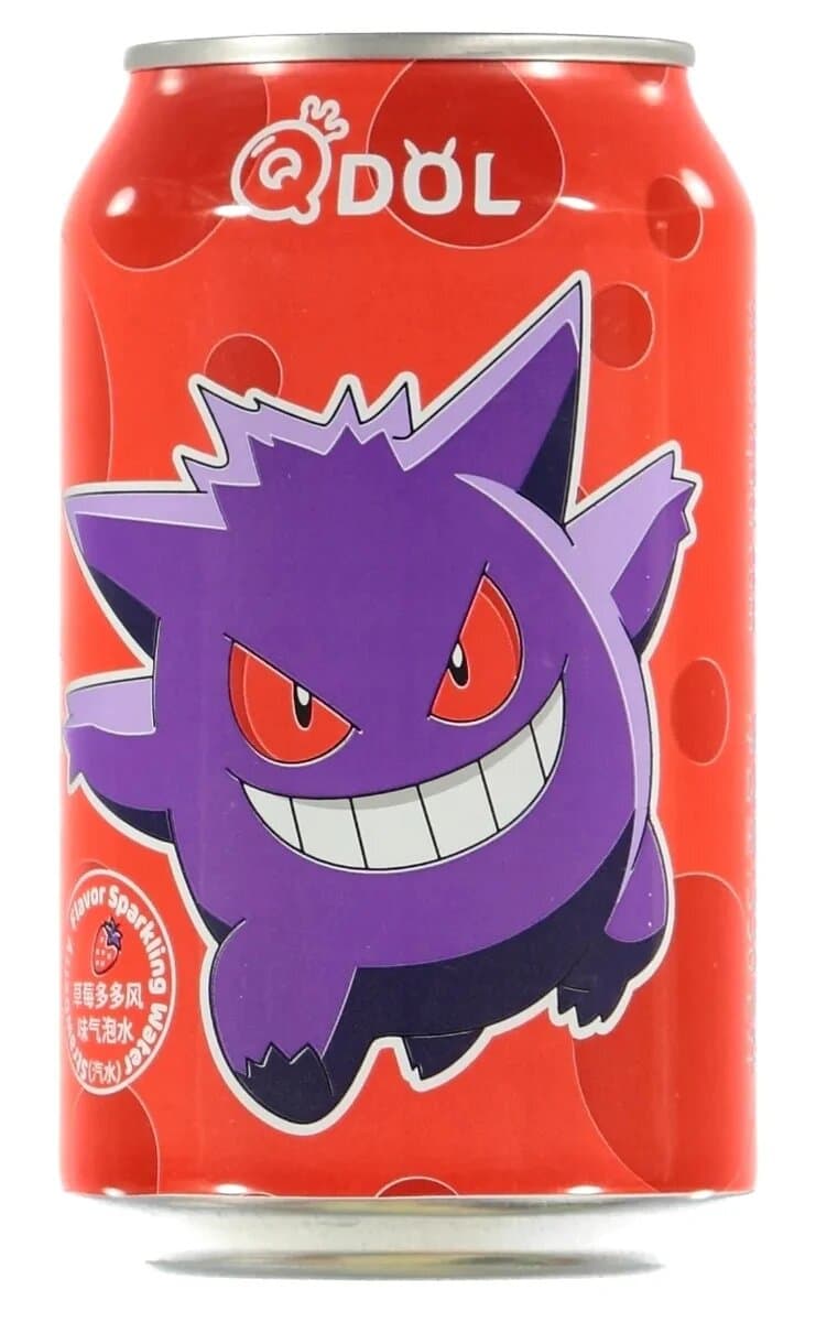 Qdol - Pokemon Gengar Strawberry Flavour 330ml