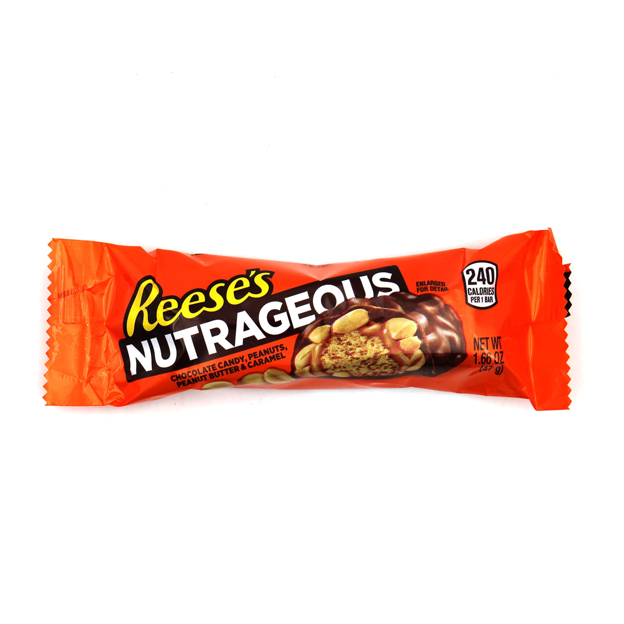 Reese’s Nutrageous Riegel 47 g – Schokolade, Erdnüsse & Karamell