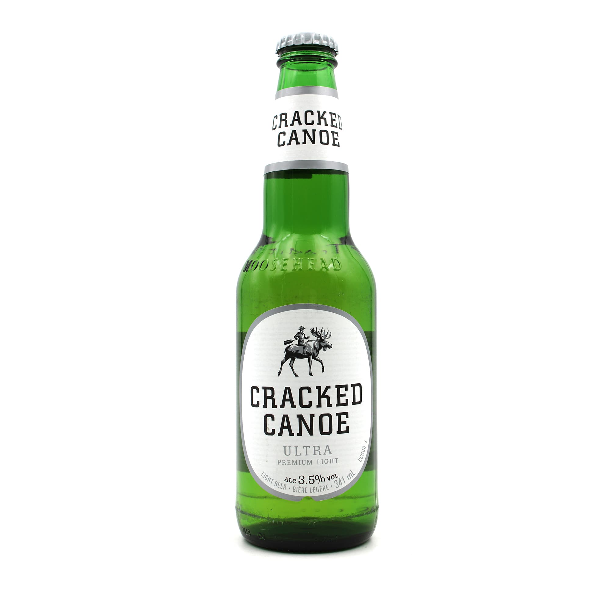 Cracked Canoe Ultra – Premium Light Bier aus Kanada, 341ml