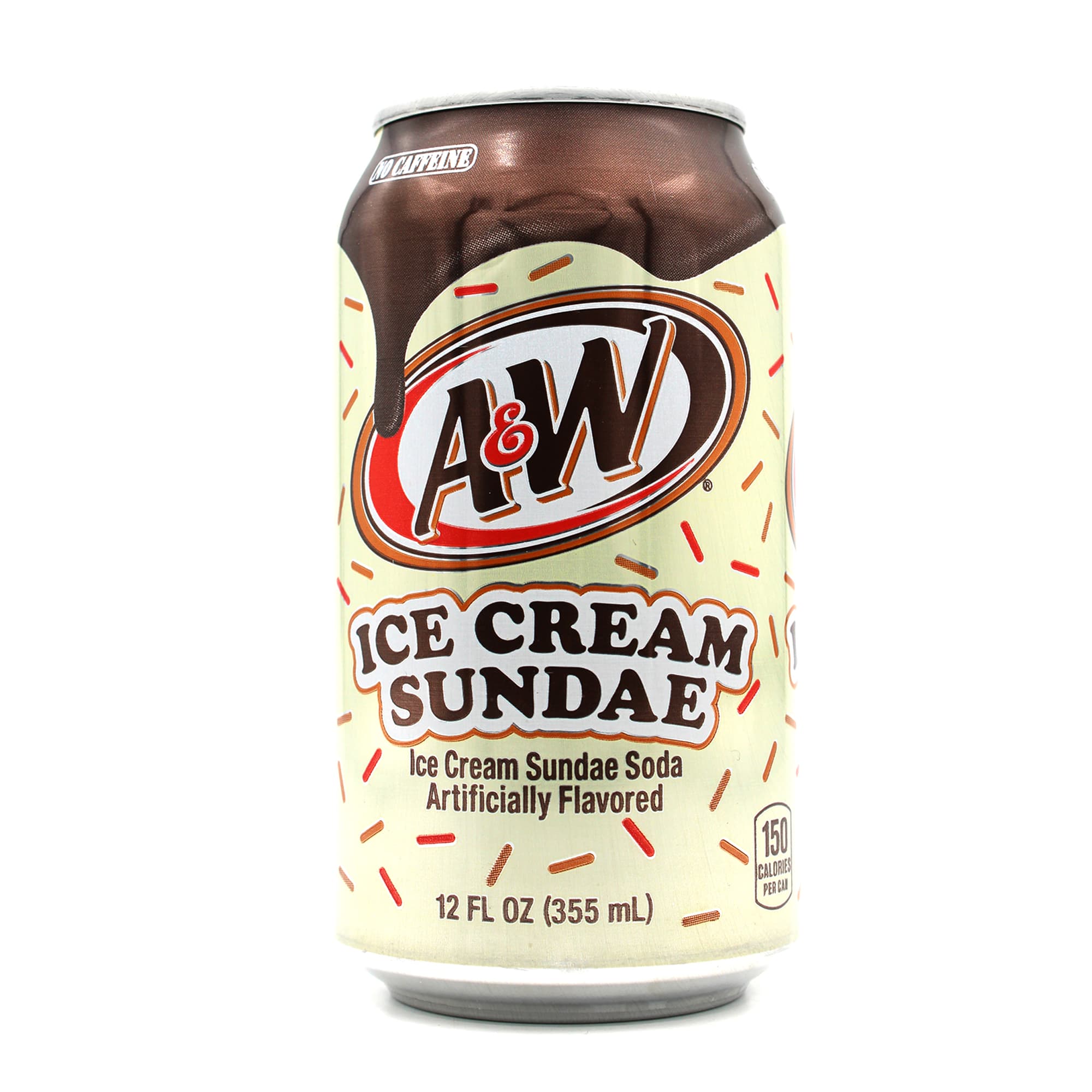 A&W Ice Cream Sundae Soda (355 ml) – Cremige Vanille-Karamell Limonade aus den USA