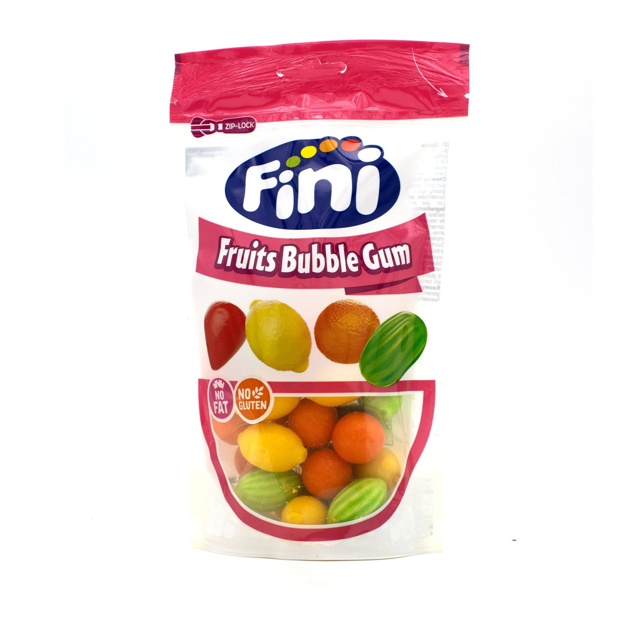 Fini Fruits Bubble Gum 165g – Frucht-Kaugummis mit Füllung