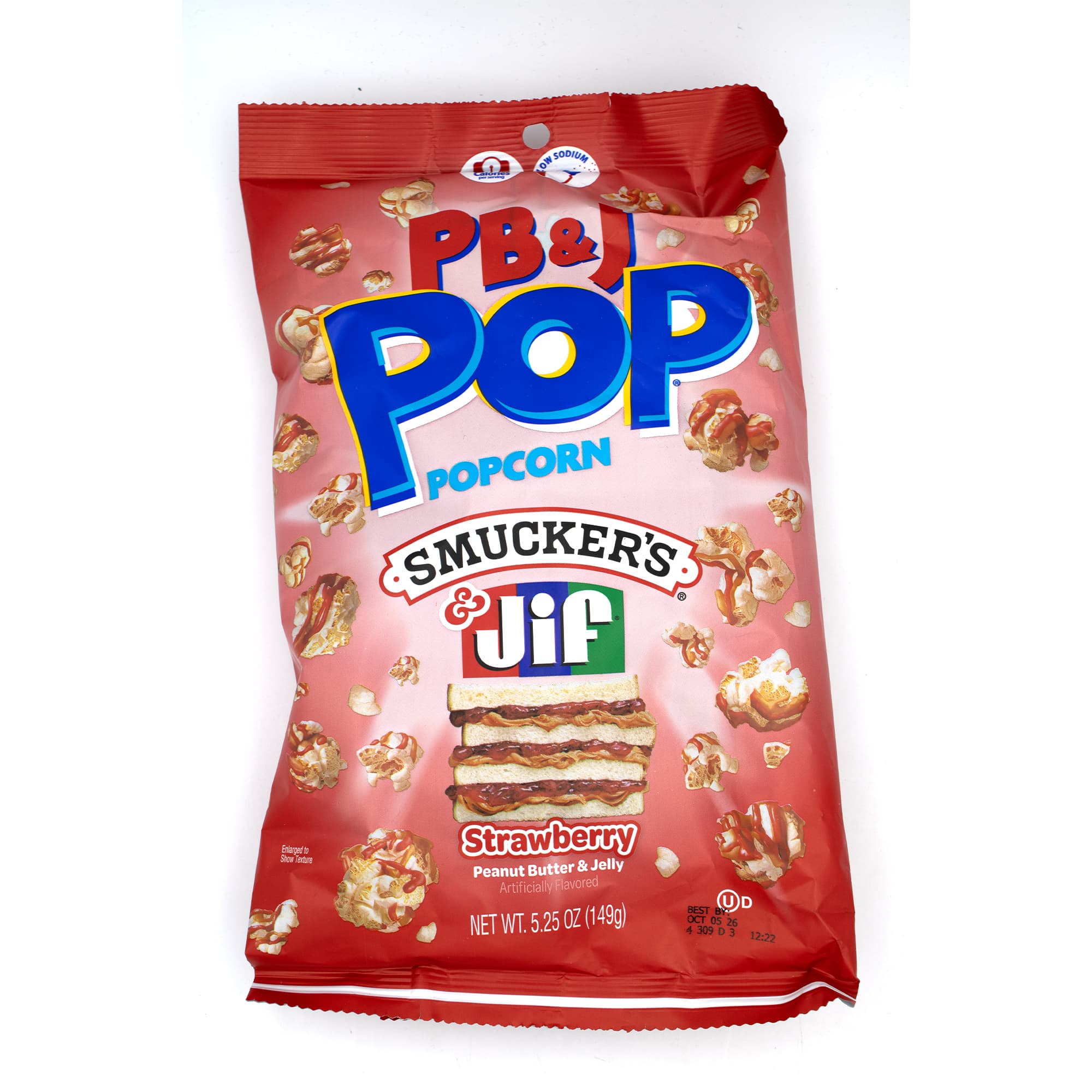 PB&J Pop Popcorn Strawberry 149 g – Smucker’s & Jif