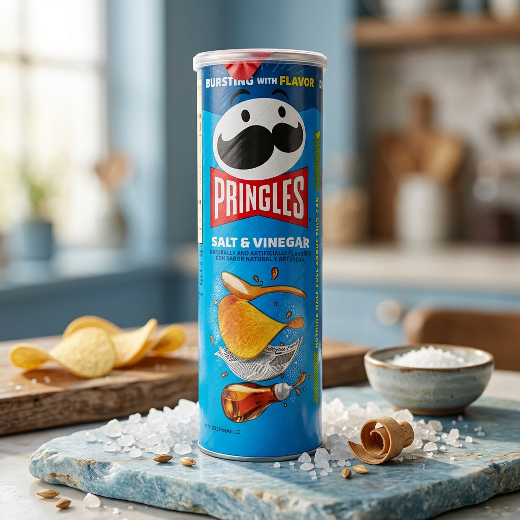 Pringles Salt & Vinegar 158g